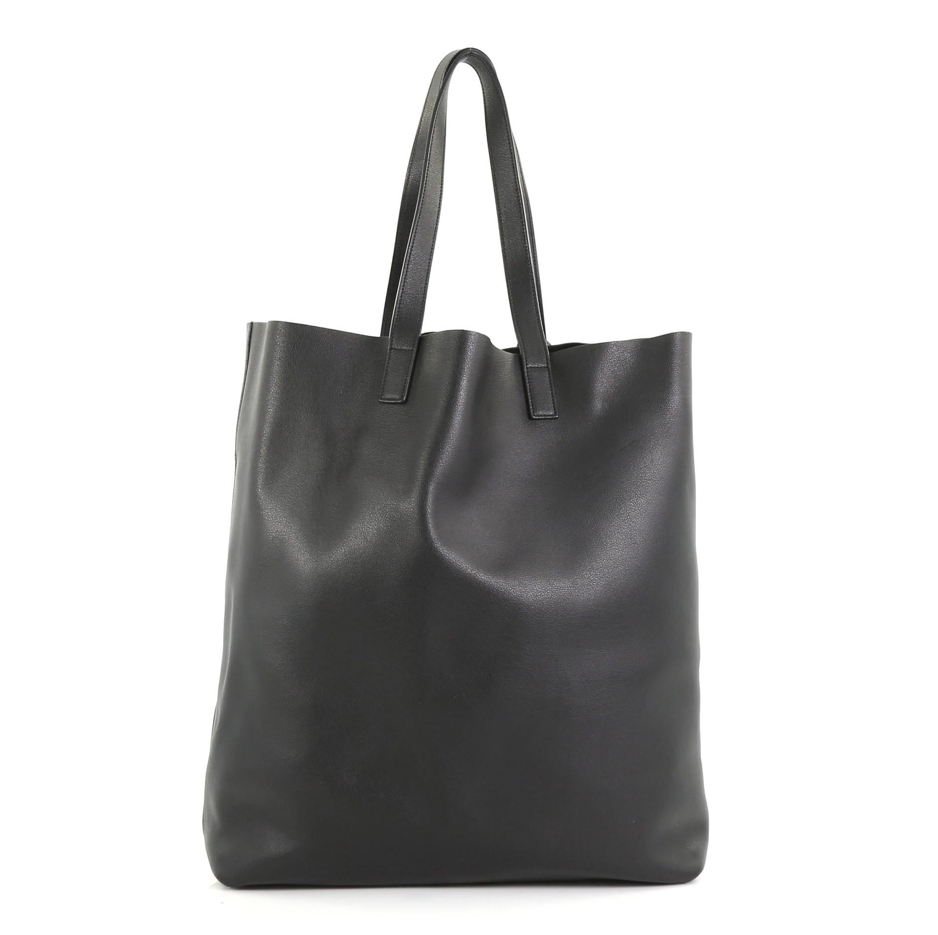 Saint Laurent Bold Tote Leather Medium In Good Condition In NY, NY