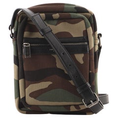 Saint Laurent Brad Crossbody Pouch Camouflage Canvas