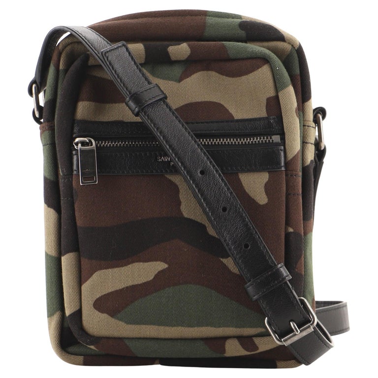 SAINT LAURENT CAMO CROSSBODY