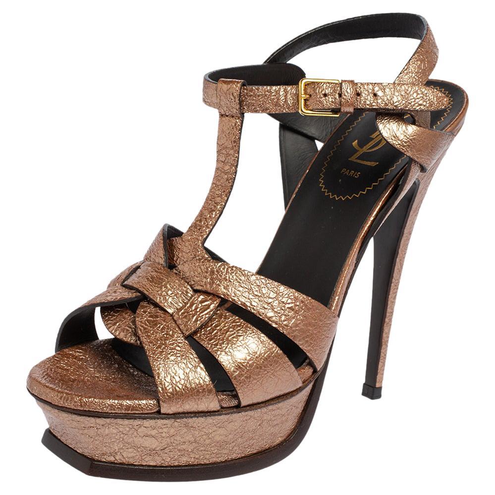 tribute platform sandals