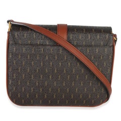 Saint Laurent Brown Canvas Le Monogramme Small Sac Besace Shoulder Bag