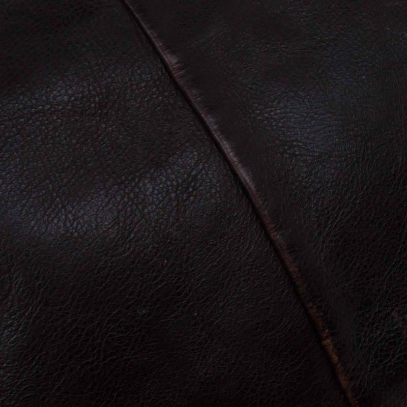 Saint Laurent Brown Leather Mombasa Hobo 4