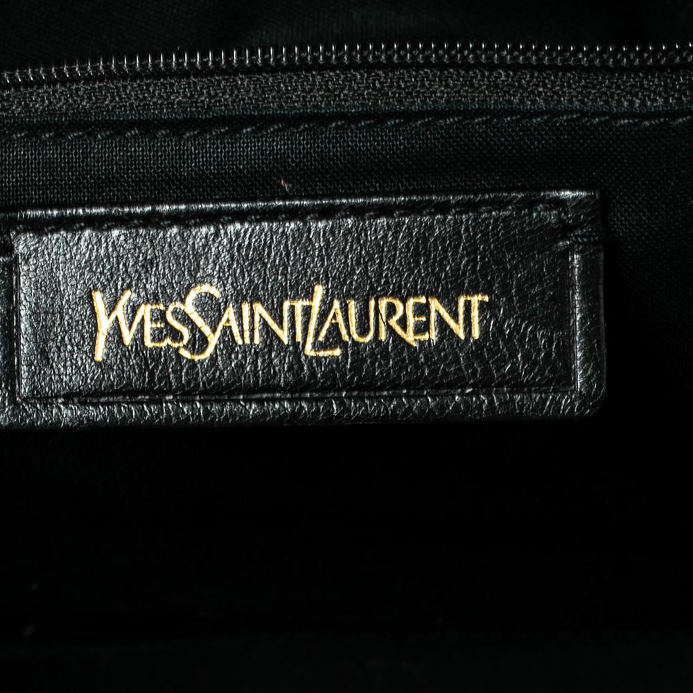 Saint Laurent Brown Leather Small Cabas Chyc Tote 6