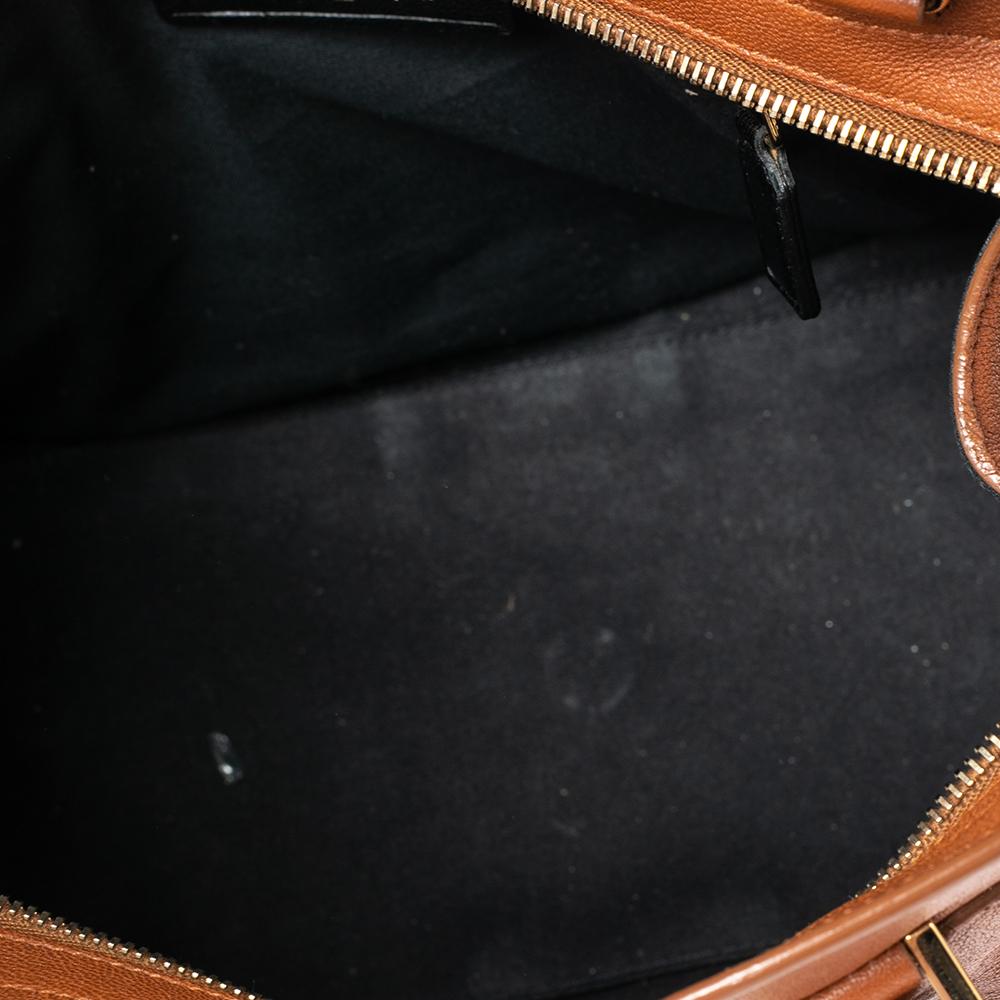 Saint Laurent Brown Leather Small Cabas Chyc Tote 5