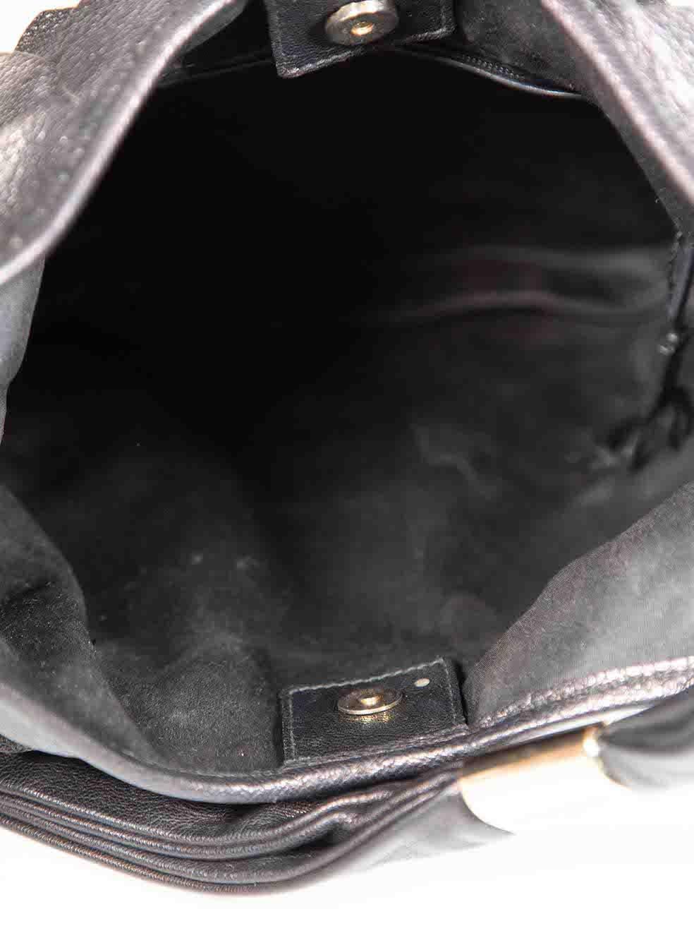 Saint Laurent Brown St. Tropez Fish Scale Hobo 1