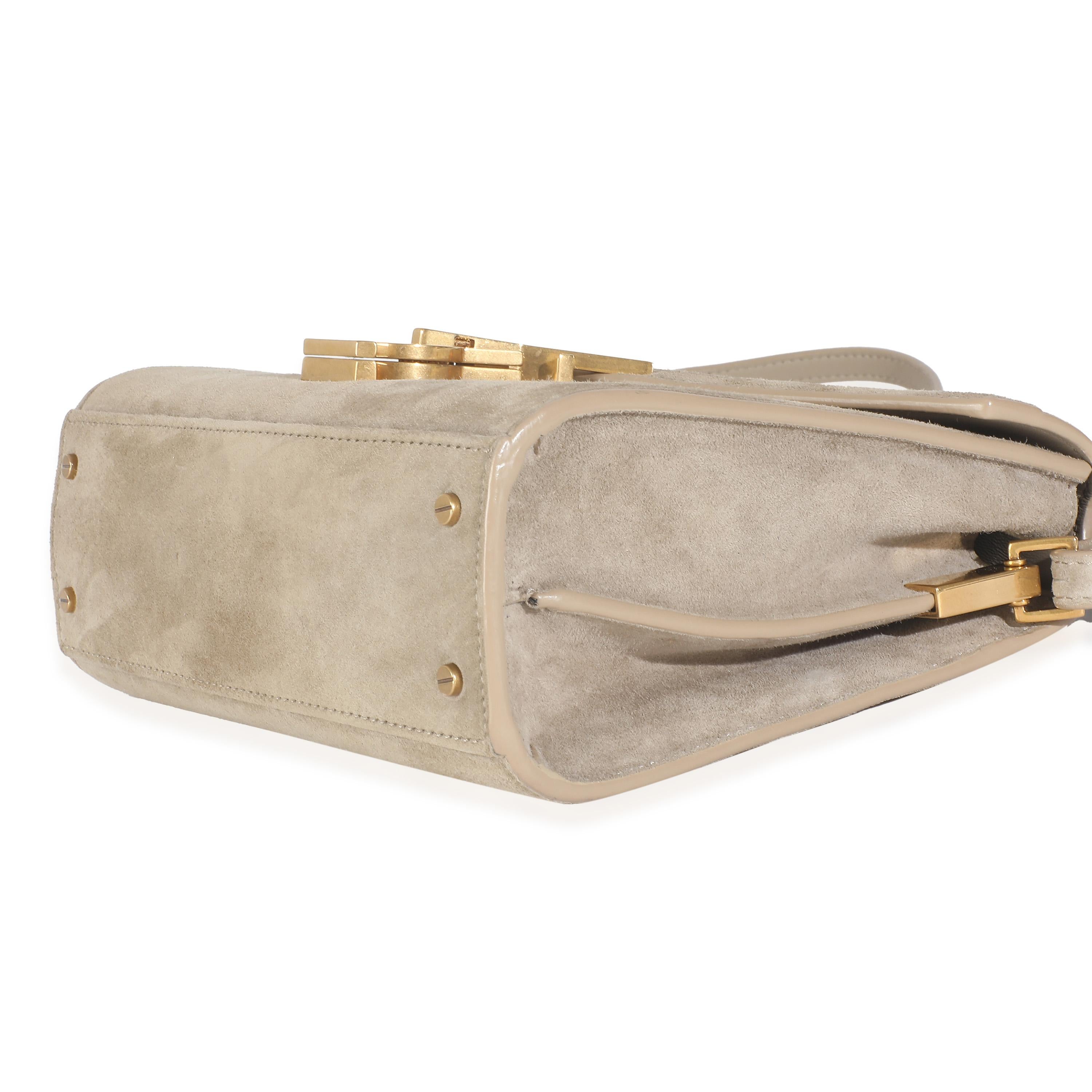 Femenino o masculino Saint Laurent Ante Marrón Cassandra Asa Superior en venta