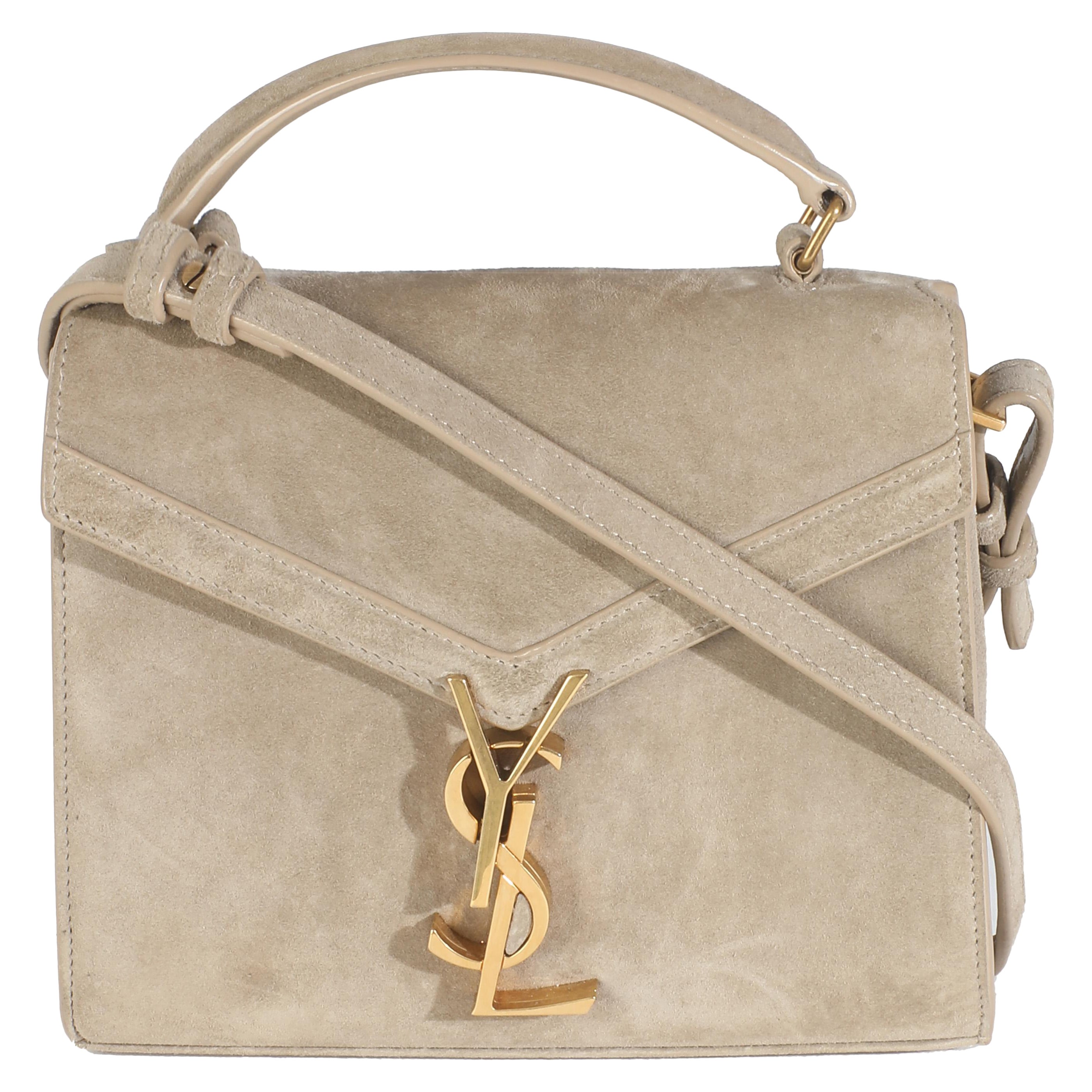 Saint Laurent Ante Marrón Cassandra Asa Superior