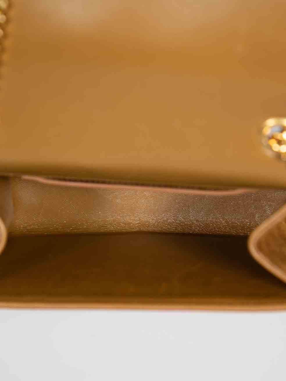 Saint Laurent Brown Suede Kate Crossbody Bag For Sale 1