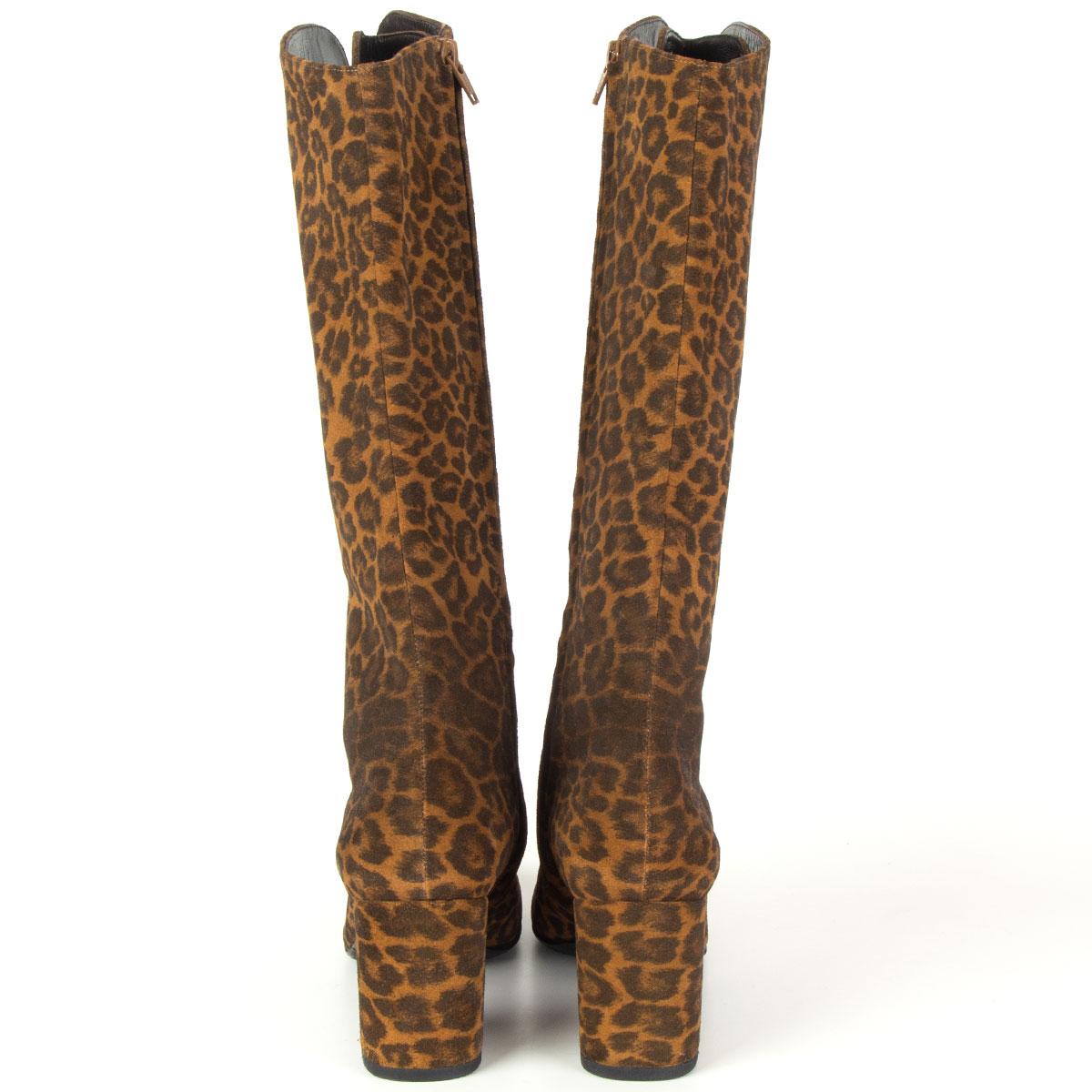 saint laurent leopard shoes