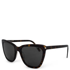 SAINT LAURENT brown Tortoise CLASSIC SL548 SLIM Sunglasses