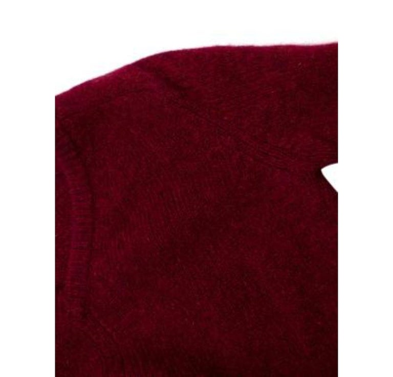 Saint Laurent Women V-Neck Cashmere Sweater