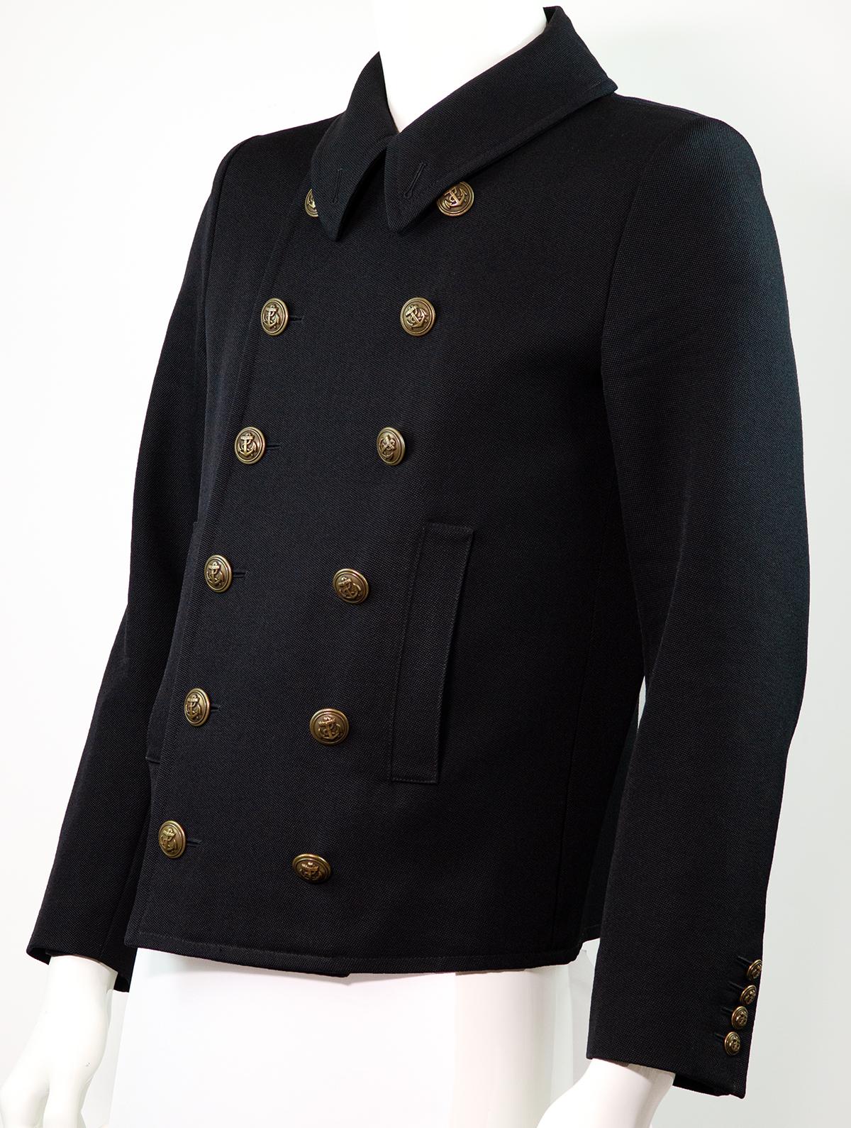 Women's or Men's SAINT LAURENT By HEDI SLIMANE F/W 2013 Military Style Jacket  For Sale