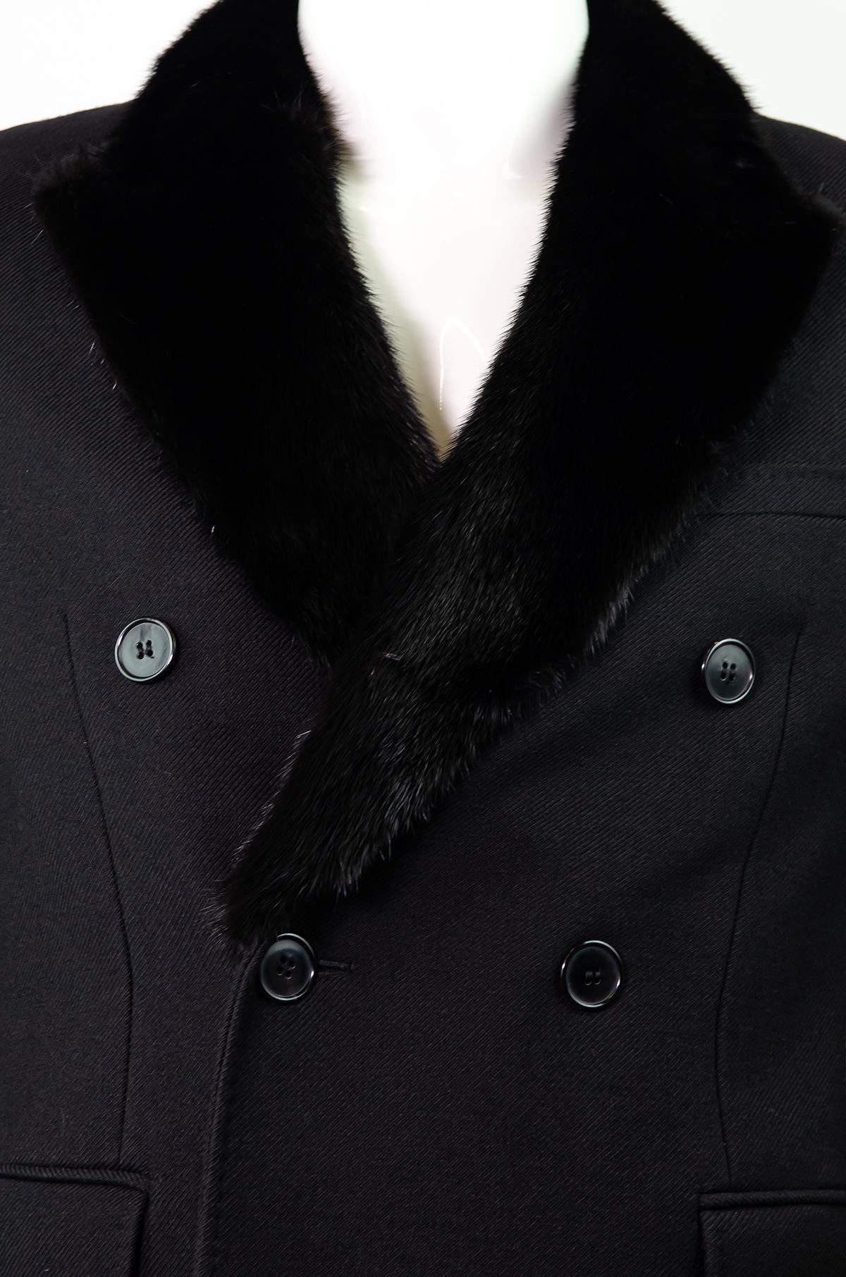 Manteau de défilé SAINT LAURENT par HEDI SLIMANE F/W 2015  Excellent état - En vente à Berlin, BE