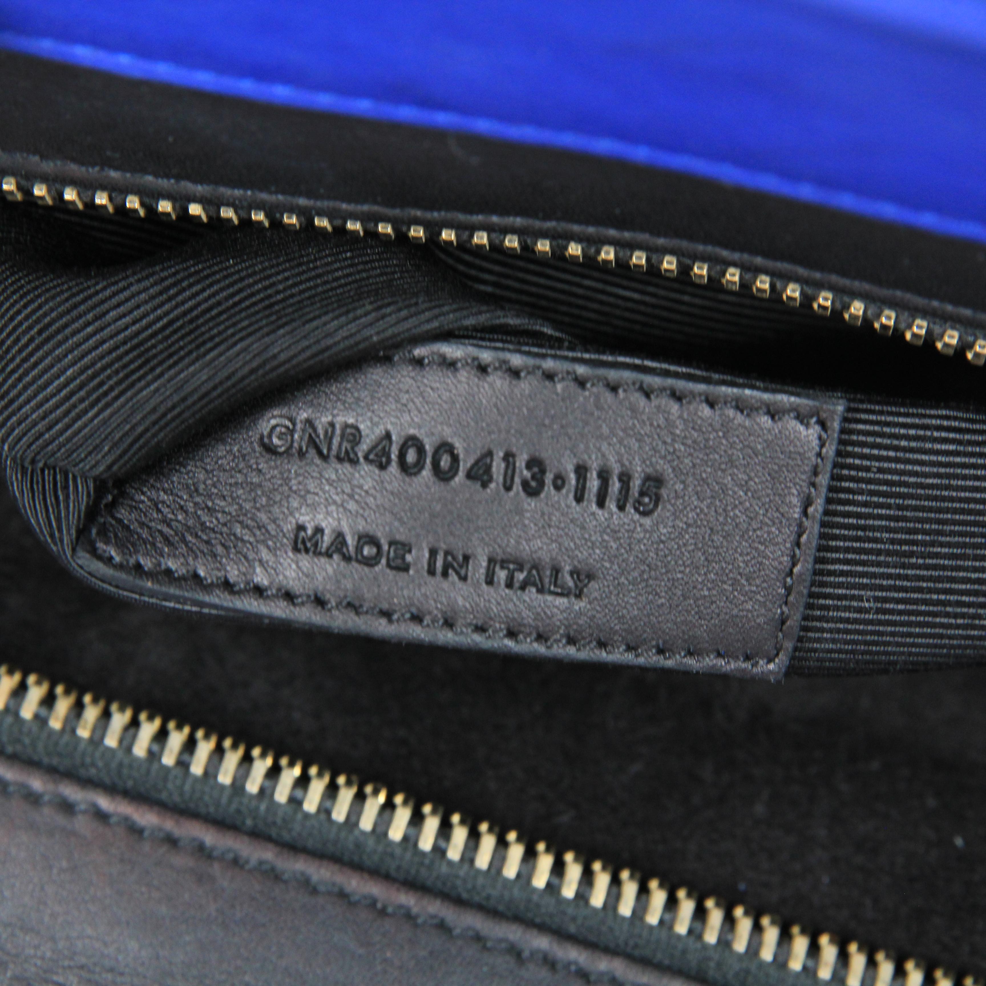 Saint Laurent Cabas Rive Gauche leather handbag For Sale 10