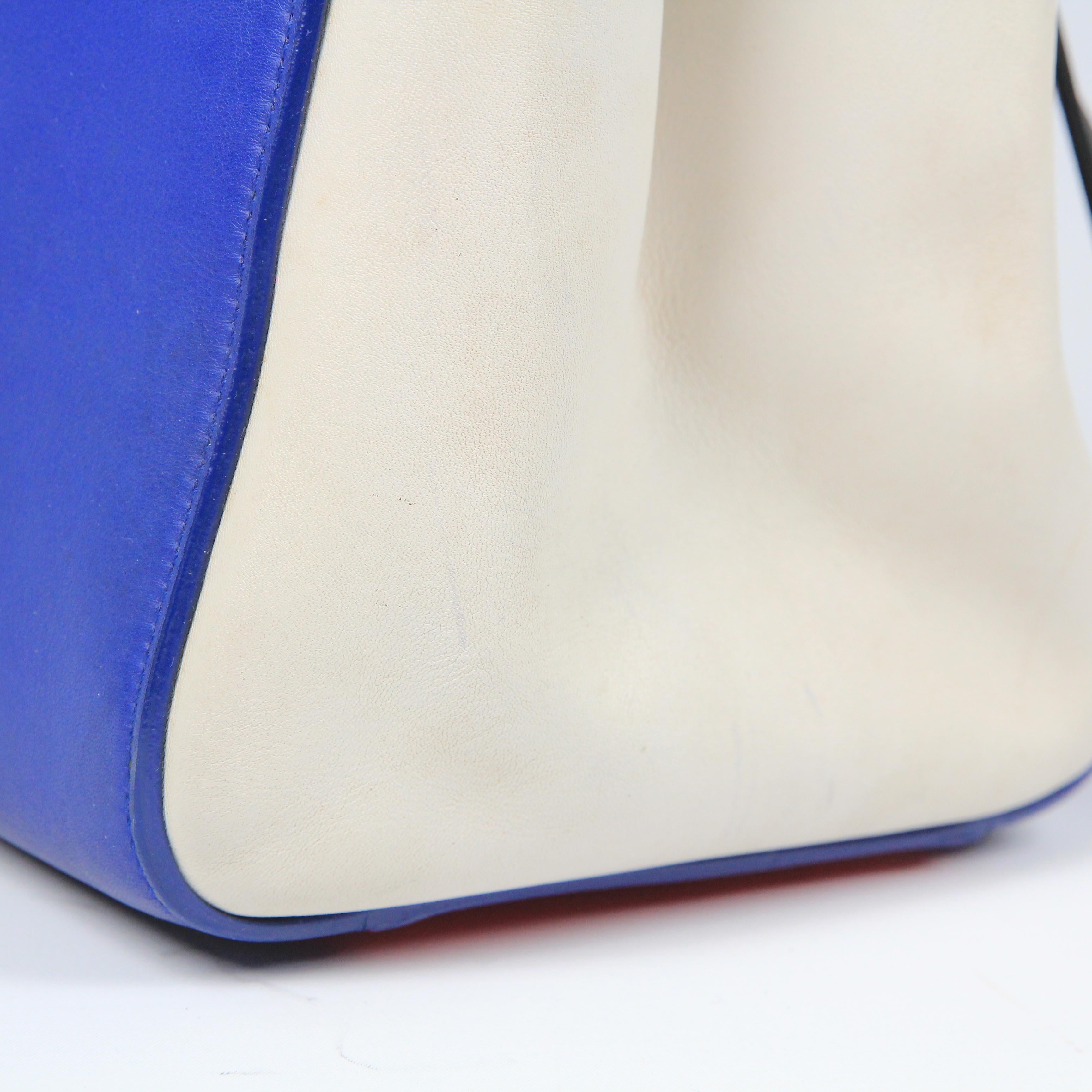 Saint Laurent Cabas Rive Gauche leather handbag For Sale 2