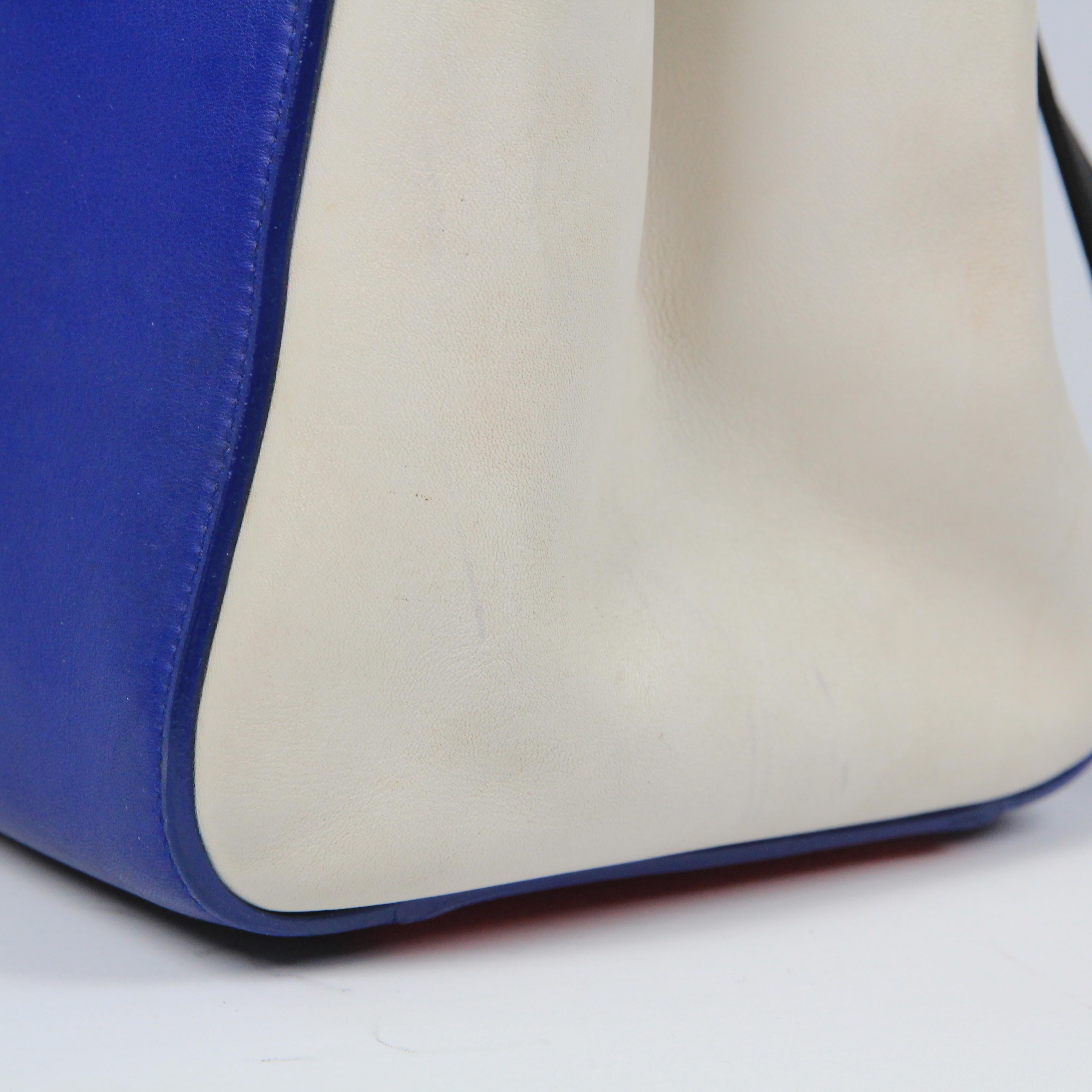 Saint Laurent Cabas Rive Gauche leather handbag For Sale 3