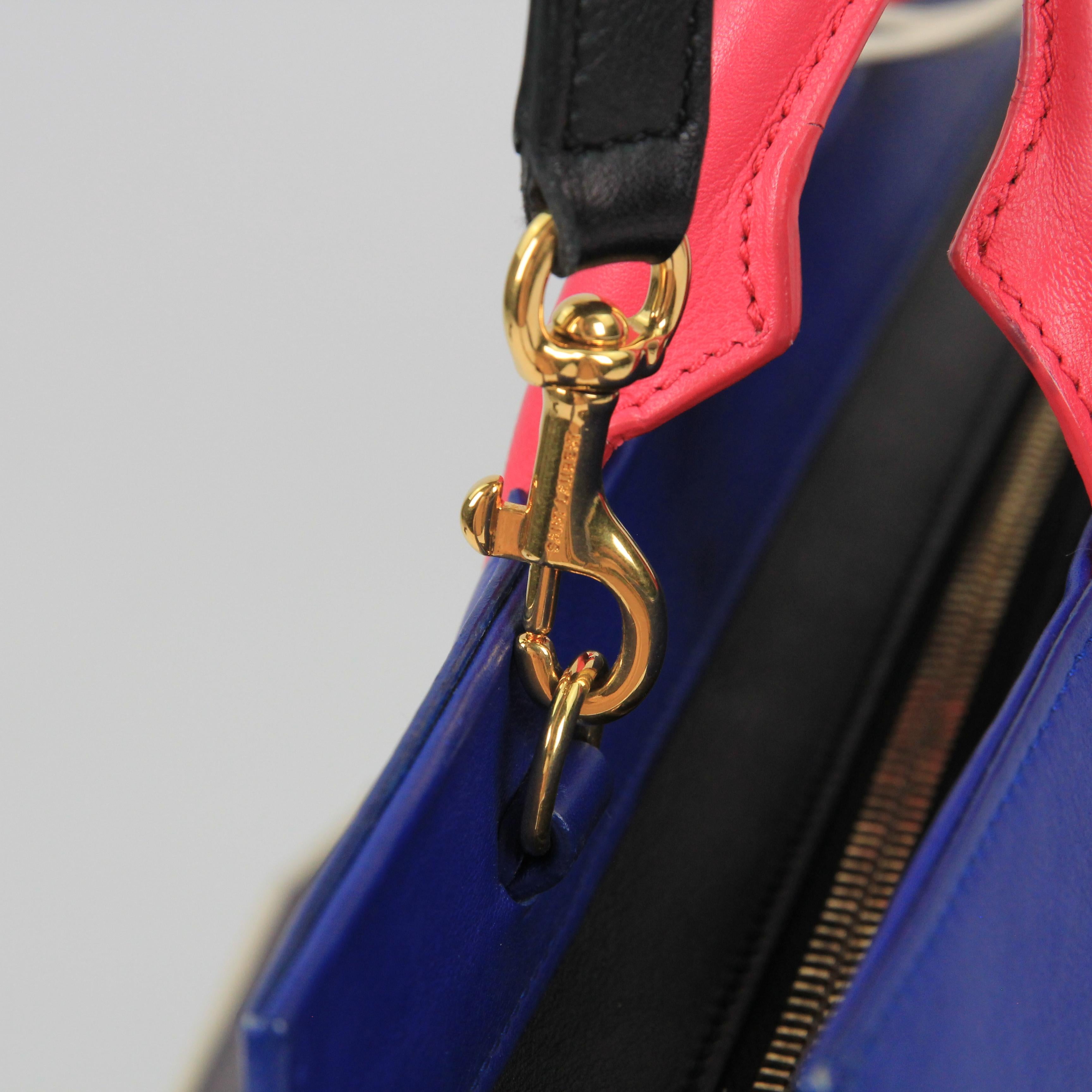 Saint Laurent Cabas Rive Gauche leather handbag For Sale 5
