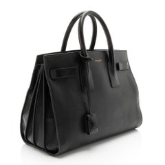 Saint Laurent Calfskin Sac De Jour Small Tote