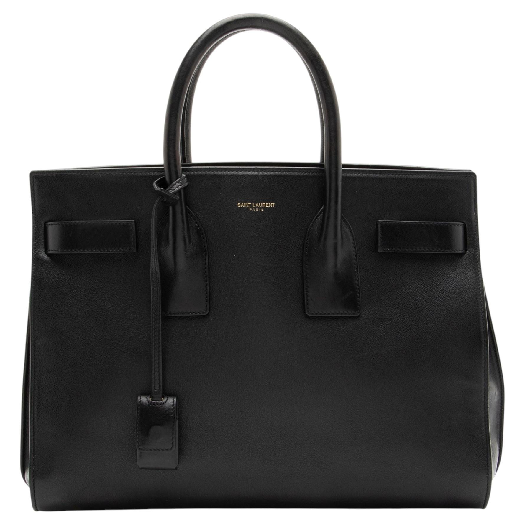 How do I authenticate Saint Laurent Sac de Jour?