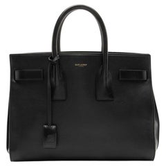 Saint Laurent Calfskin Sac De Jour Small Tote