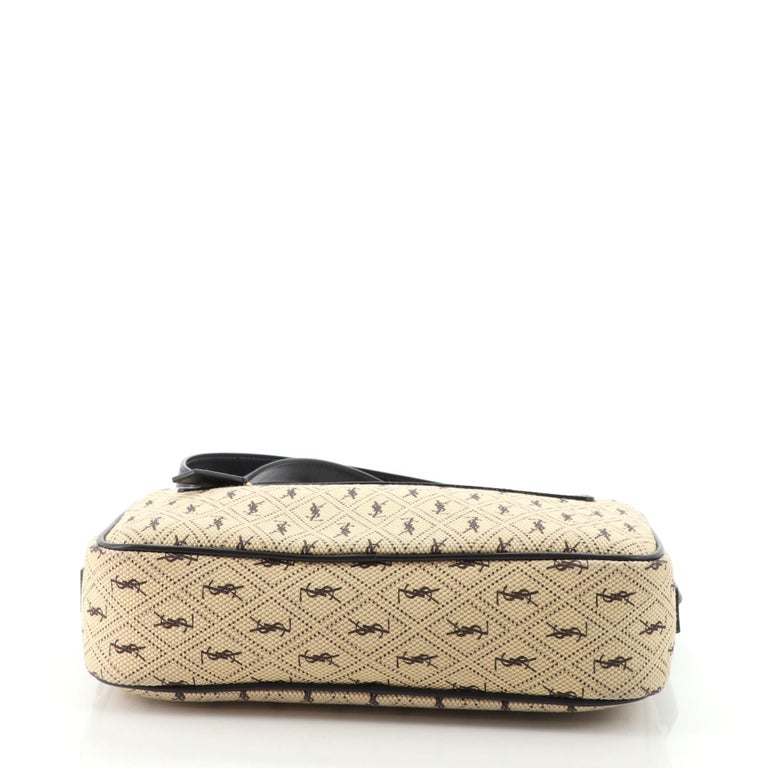 Saint Laurent Camera Bag Monogram All Over Canvas Small at 1stDibs  le monogramme  small camera bag in monogram canvas and smooth leather, ysl monogram canvas camera  bag