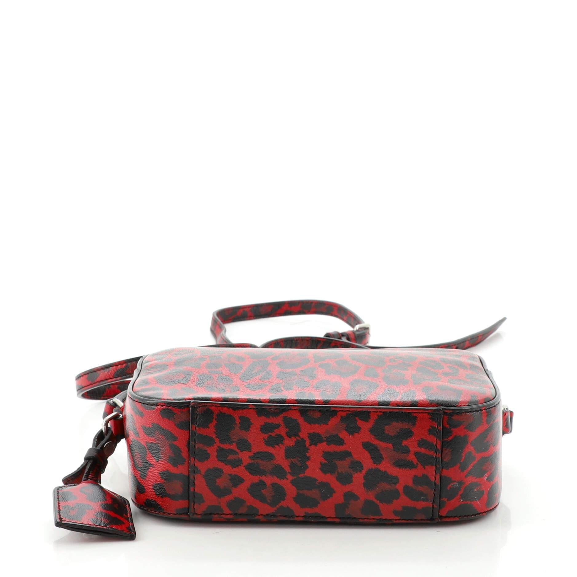 ysl leopard camera bag