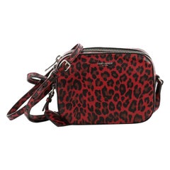 Saint Laurent Camera Bag Printed Leather Small