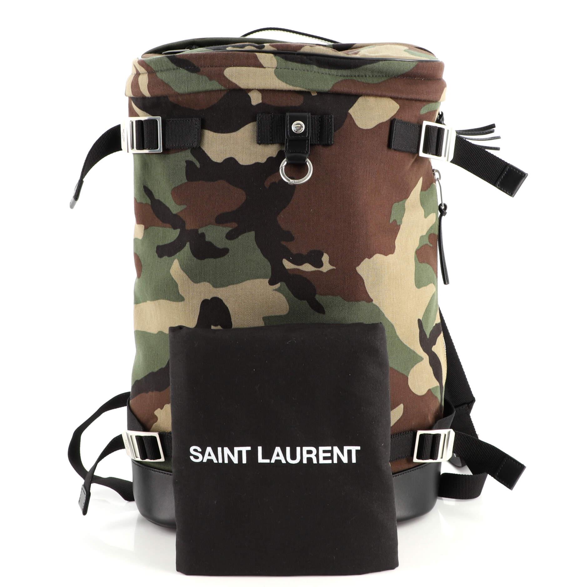 Ysl camo backpack top