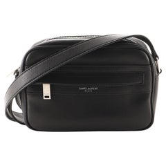 Saint Laurent Camp Camera Bag Leather Small