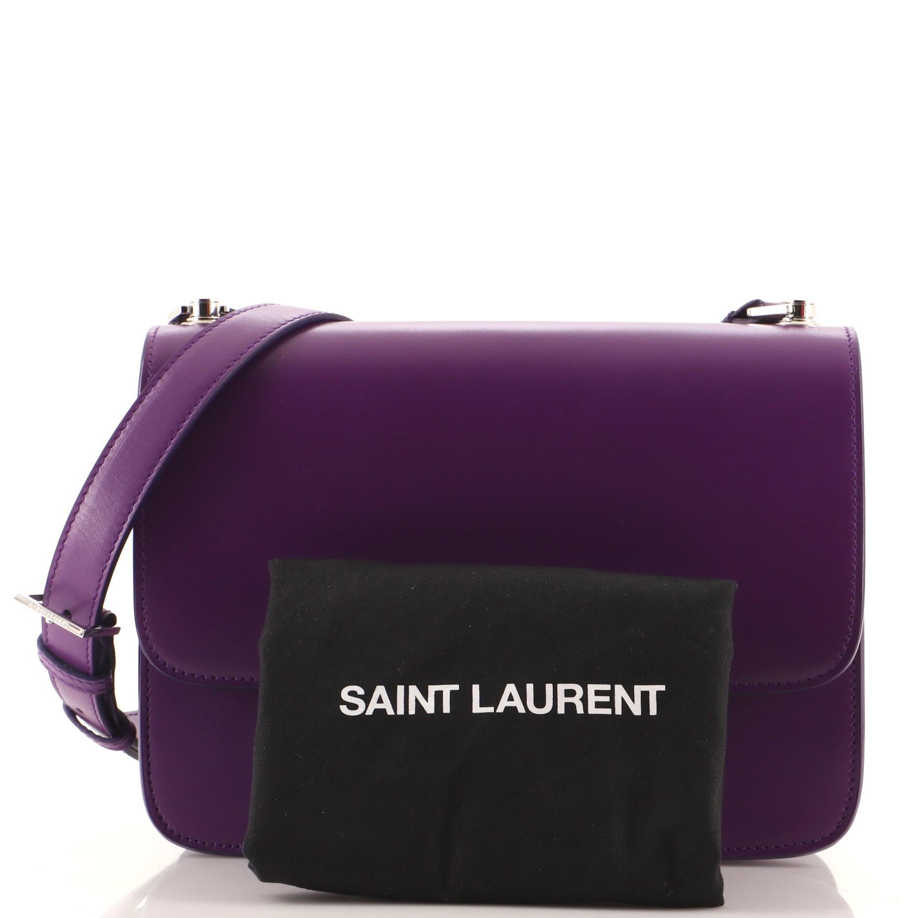 saint laurent carre flap crossbody bolsa