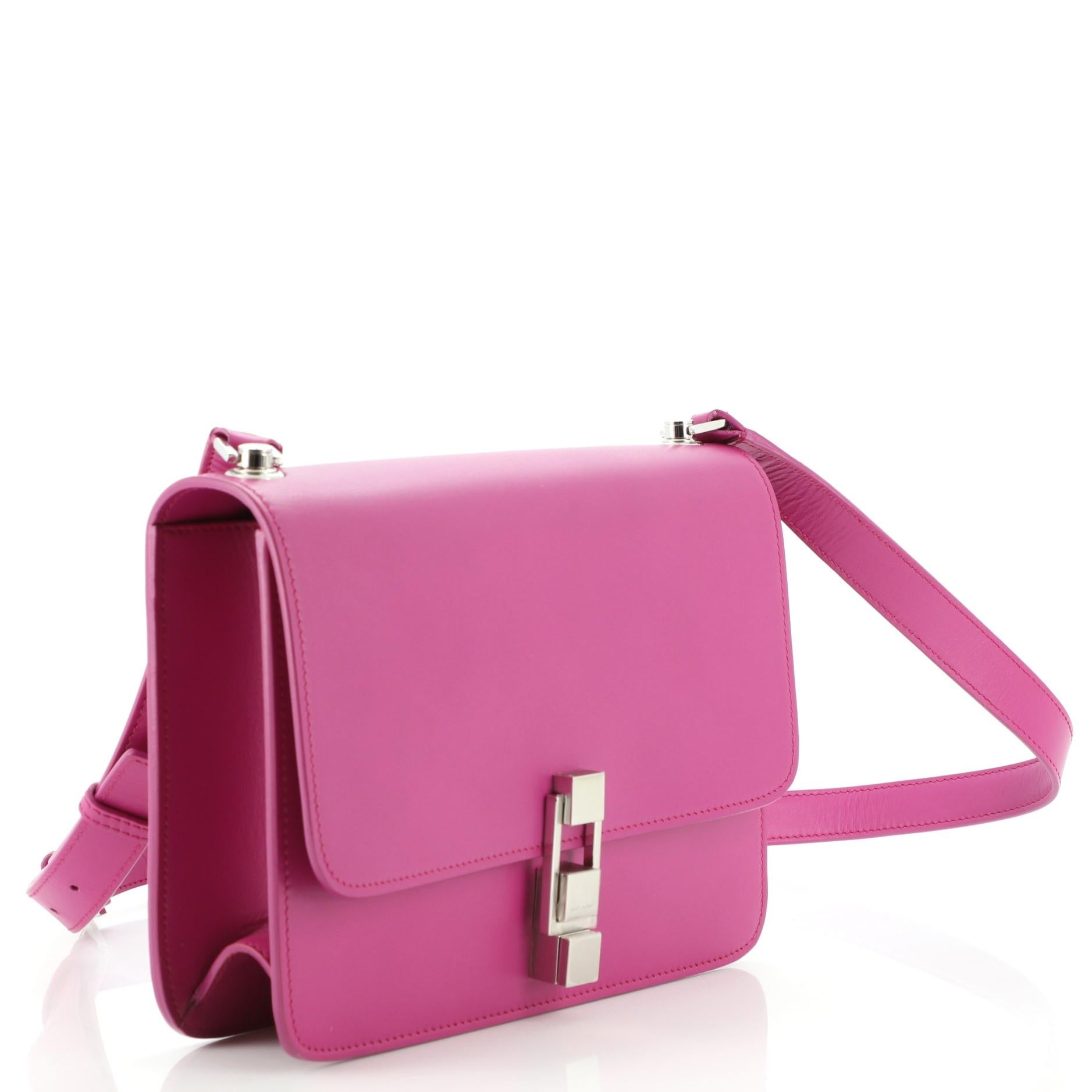 saint laurent carre flap crossbody bolsa