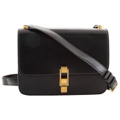 Saint Laurent Carre Satchel Leather Medium
