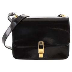 Saint Laurent Carre Satchel Patent Medium