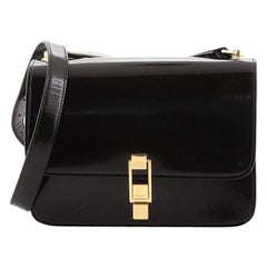 Saint Laurent Carre Satchel Patent Medium