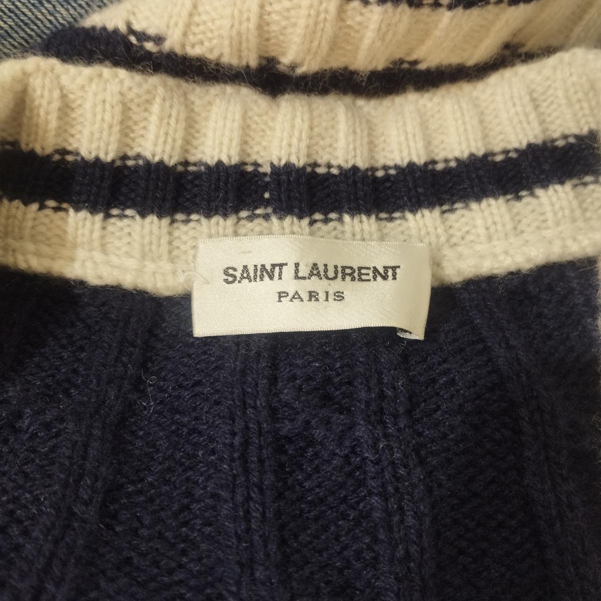 Saint Laurent Cashmere Cardigan XS For Sale 2
