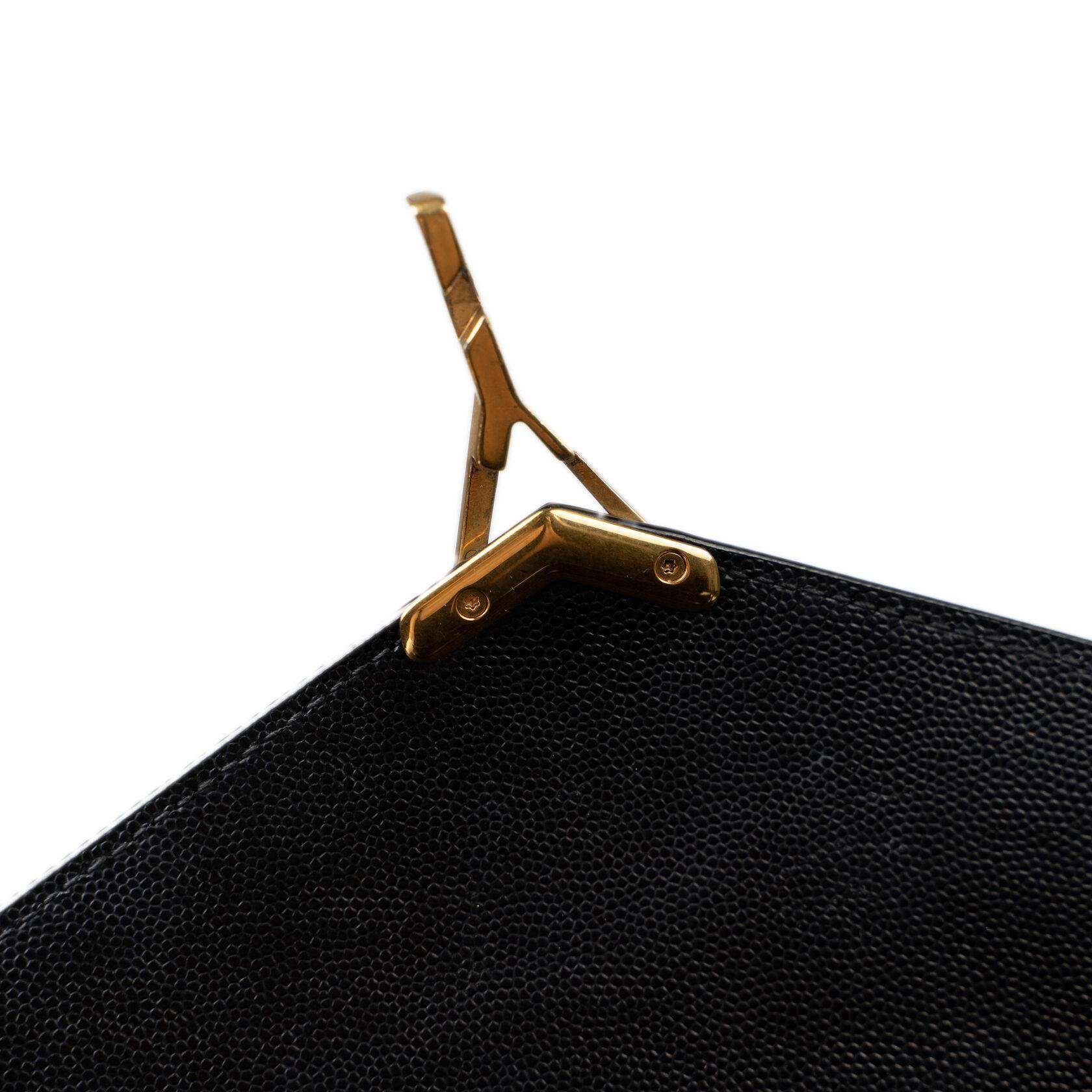 Saint Laurent Cassandra Black For Sale 2