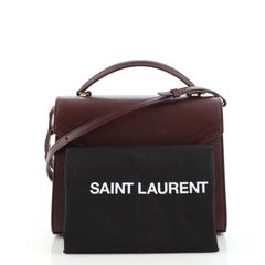 Saint Laurent Cassandra Top Handle Bag Leather Medium