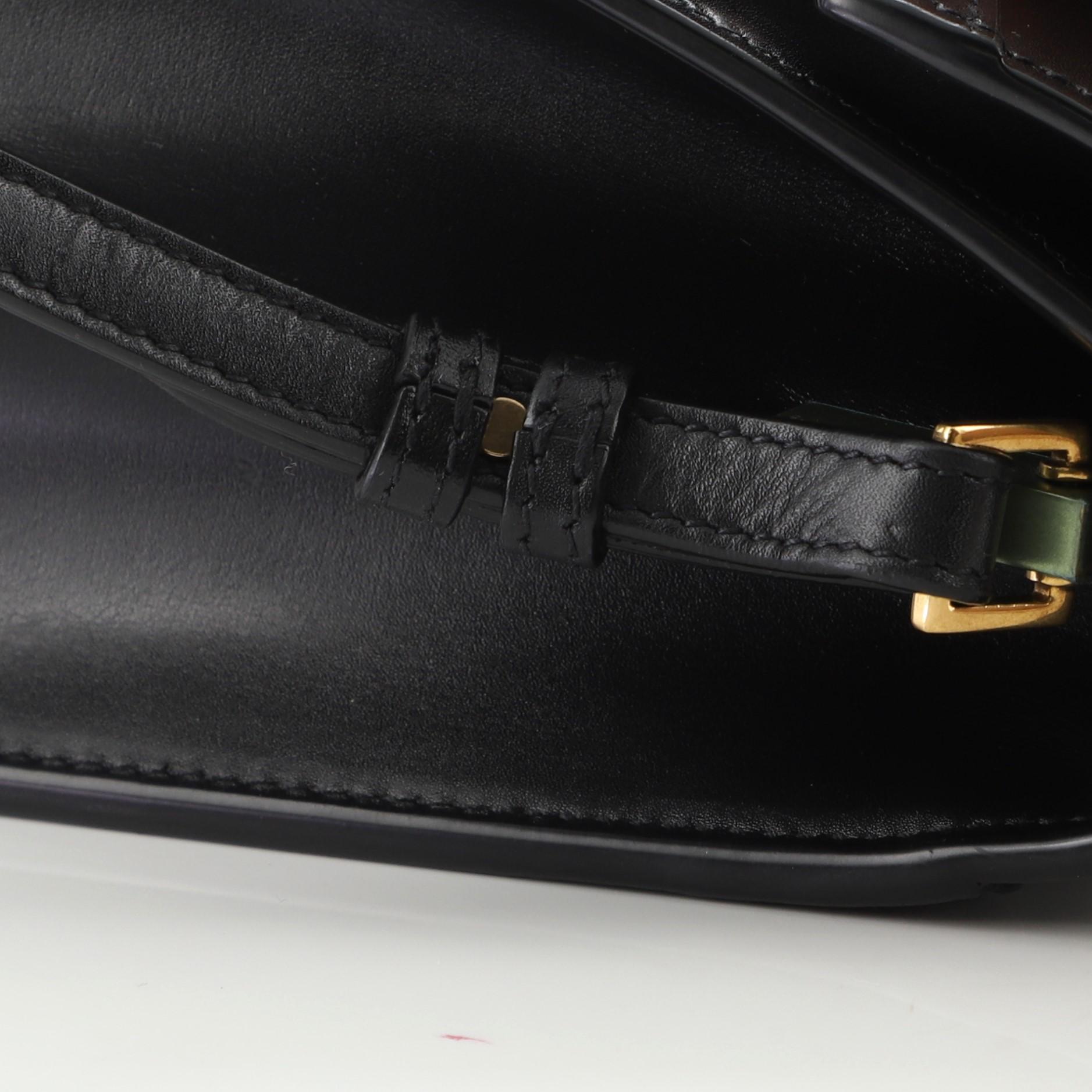 Saint Laurent Cassandra Top Handle Bag Leather Medium 2