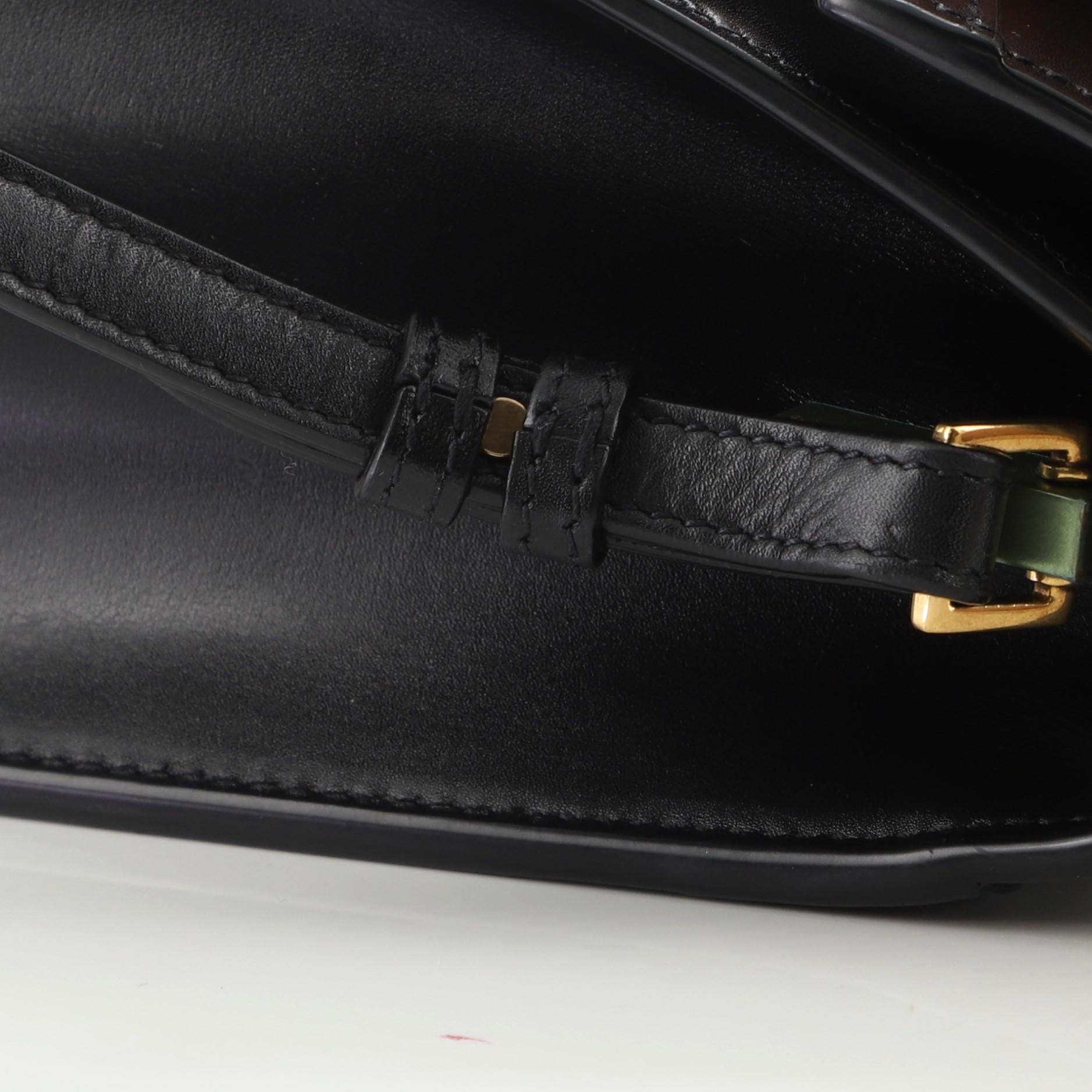 Saint Laurent Cassandra Top Handle Tasche aus Leder Medium 2