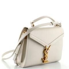 Saint Laurent Cassandra Top Handle Bag Leather Mini