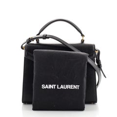 Saint Laurent Cassandra Top Handle Bag Leather Mini