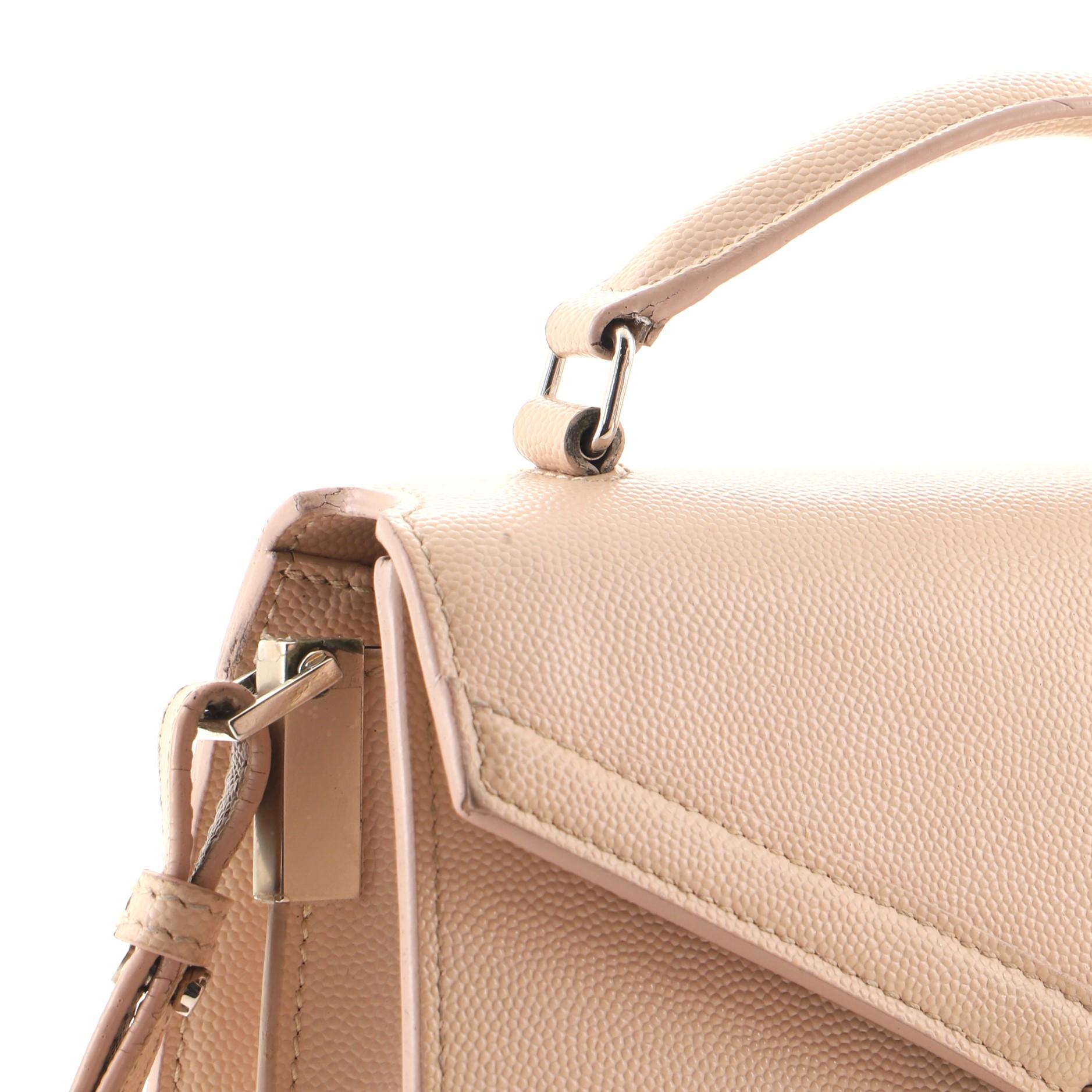 Women's or Men's Saint Laurent Cassandra Top Handle Bag Leather Mini