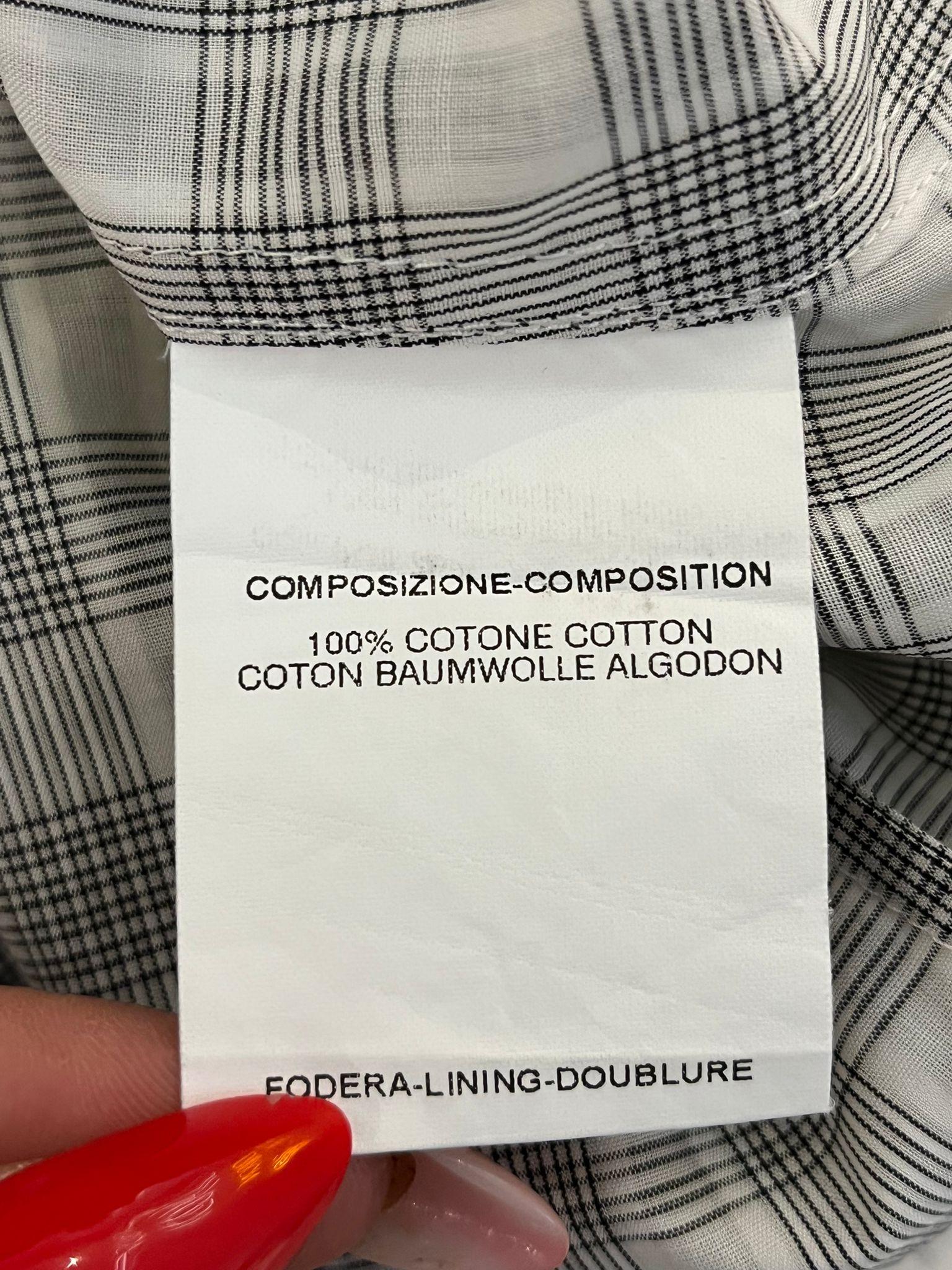 Saint Laurent Checked Cotton Shirt For Sale 2