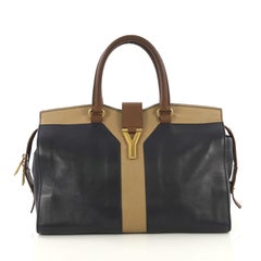 Saint Laurent Chyc Cabas Tote Leather Medium