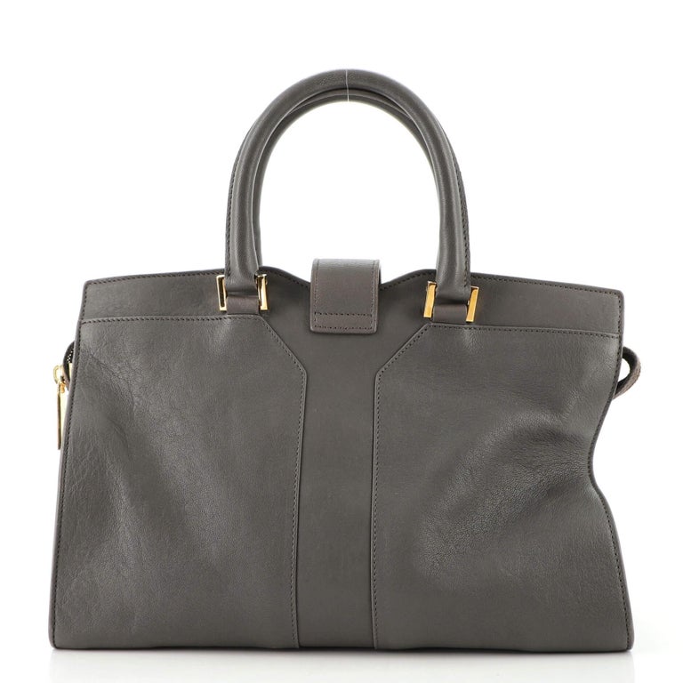 Saint Laurent Chyc Cabas Tote Leather Small at 1stDibs