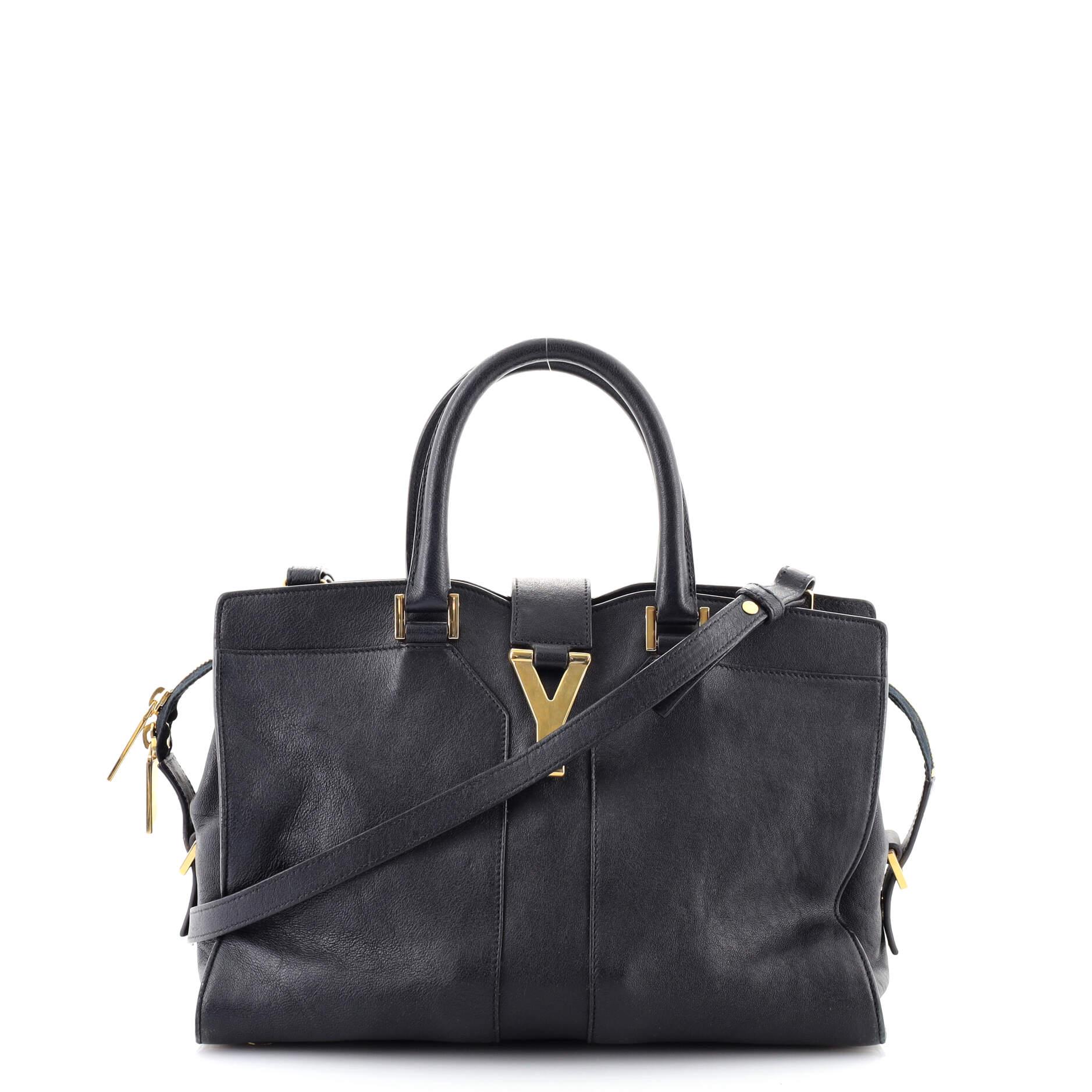 Saint Laurent Chyc Cabas Tote Leather Small 3