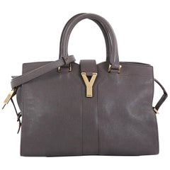 Saint Laurent Chyc Cabas Tote Leather Small