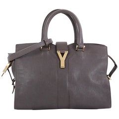 Saint Laurent Chyc Cabas Tote Leather Small
