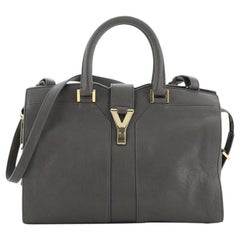 Saint Laurent Chyc Cabas Tote Leather Small