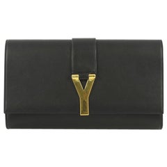 Saint Laurent Chyc Clutch Leather